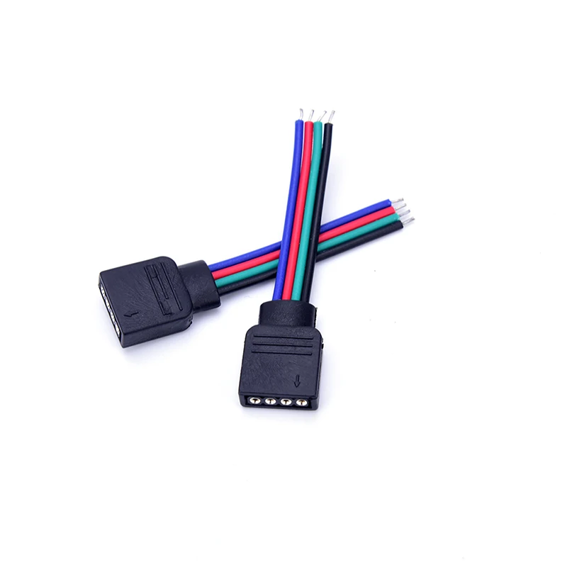 10 шт. 5 см штекер/гнездо электронный соединитель провод кабель для светодиодного