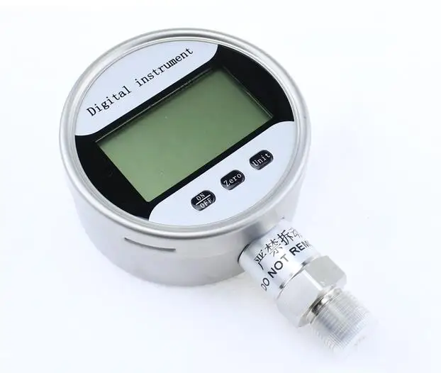 HC-YS100 Stainless Steel Intelligent Battery Digital Pressure Gauge High Precision Seismic Water Pres | Инструменты