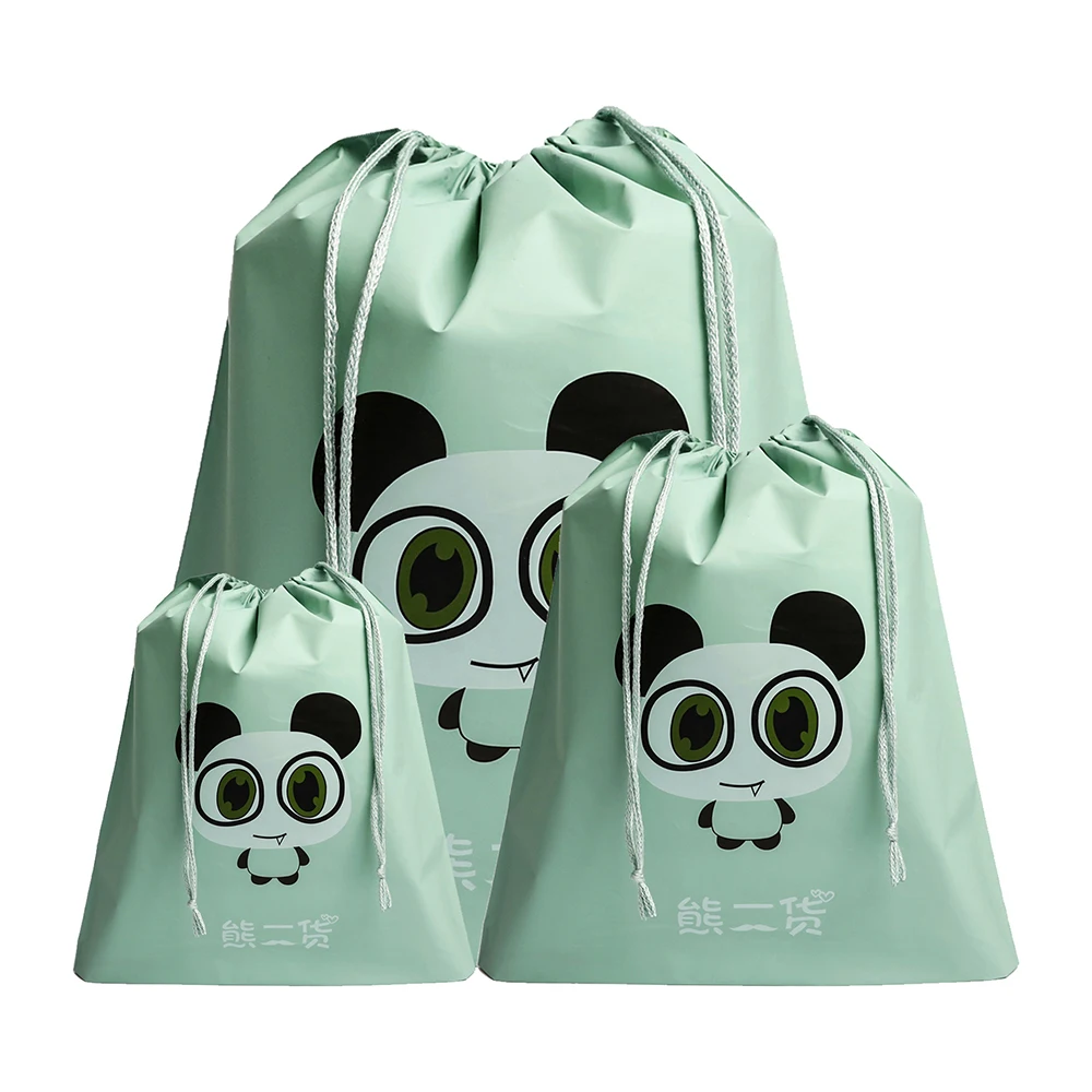 3pcs green IVYSHION Водонепроницаемая дорожная сумка носки Нижнее белье шкаф Органайзер обувь сумка для хранения одежды сумка для чемодана органайзер для багажа - Цвет: 3pcs green