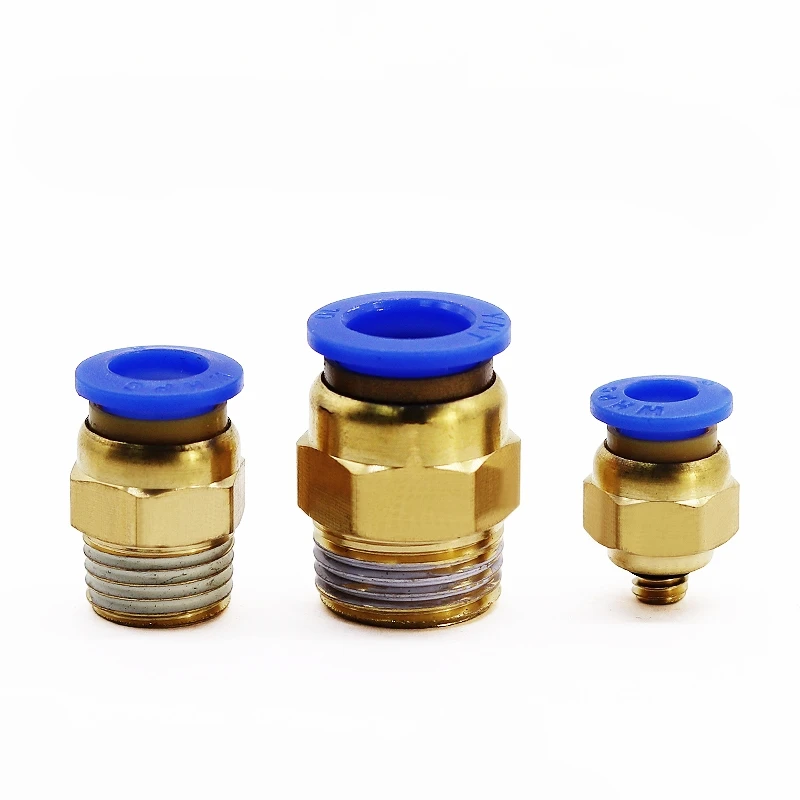 Пневматический соединитель для пневматической трубы одно касание быстрое