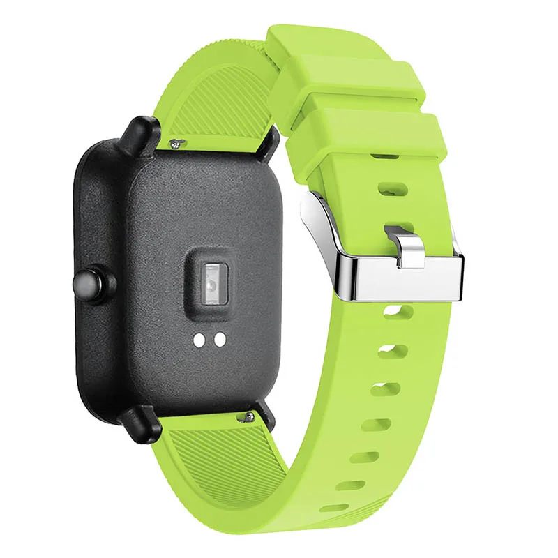 Для Xiaomi Huami Amazfit GTS силиконовый ремешок на запястье Замена для samsung Galaxy watch 42 мм gear sport/s2 Смарт-часы полосы