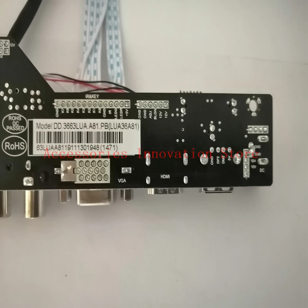 Новый DVB-T2 DVB-C монитор Комплект LTN156AT02 LTN156AT24 ТВ + HDMI VGA USB 1366X768 ЖК-дисплей