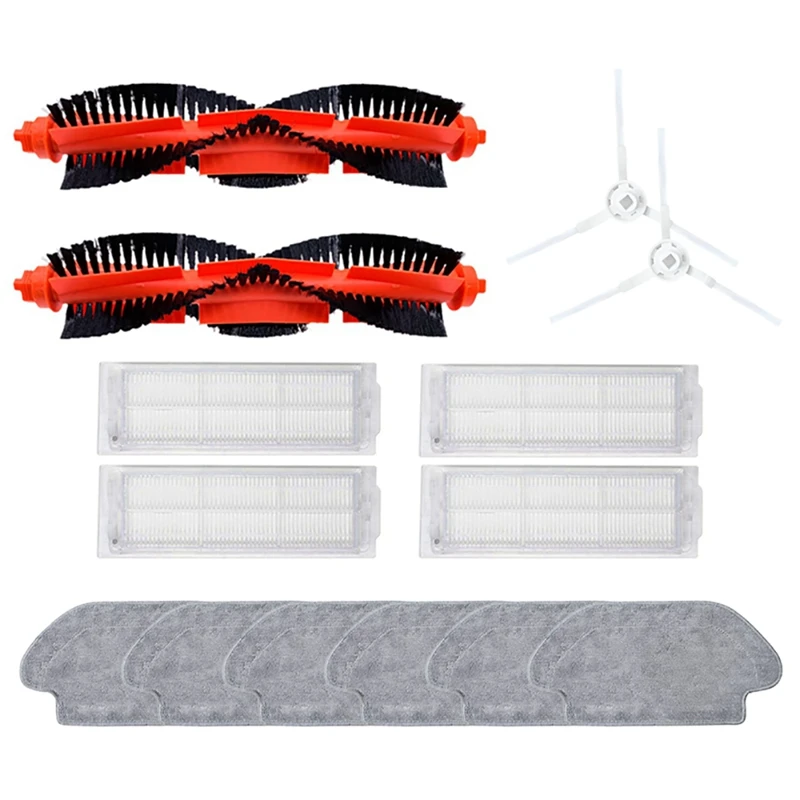 

For Xiaomi Mijia STYTJ02YM Robot Vacuum Mop Cleaning Robot Main Side Brush Hepa Filter Mop Cloth