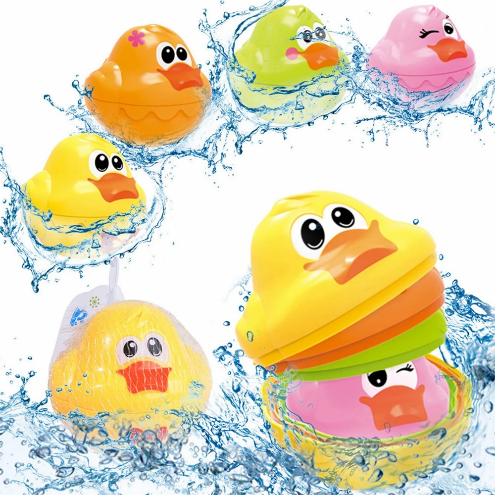 4 слоя для мальчиков и девочек милые радужные игрушки-гнезда куклы-утки