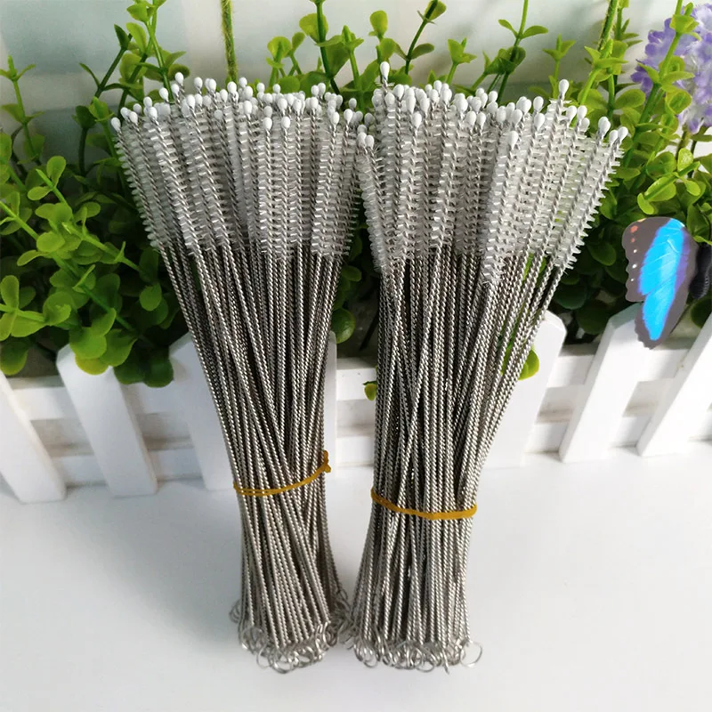 

Wholesale 2000 piece/lot 170 mm straw brush Straw Cleaning Brushes Round Pipe Cleaning Wire Brush Tools