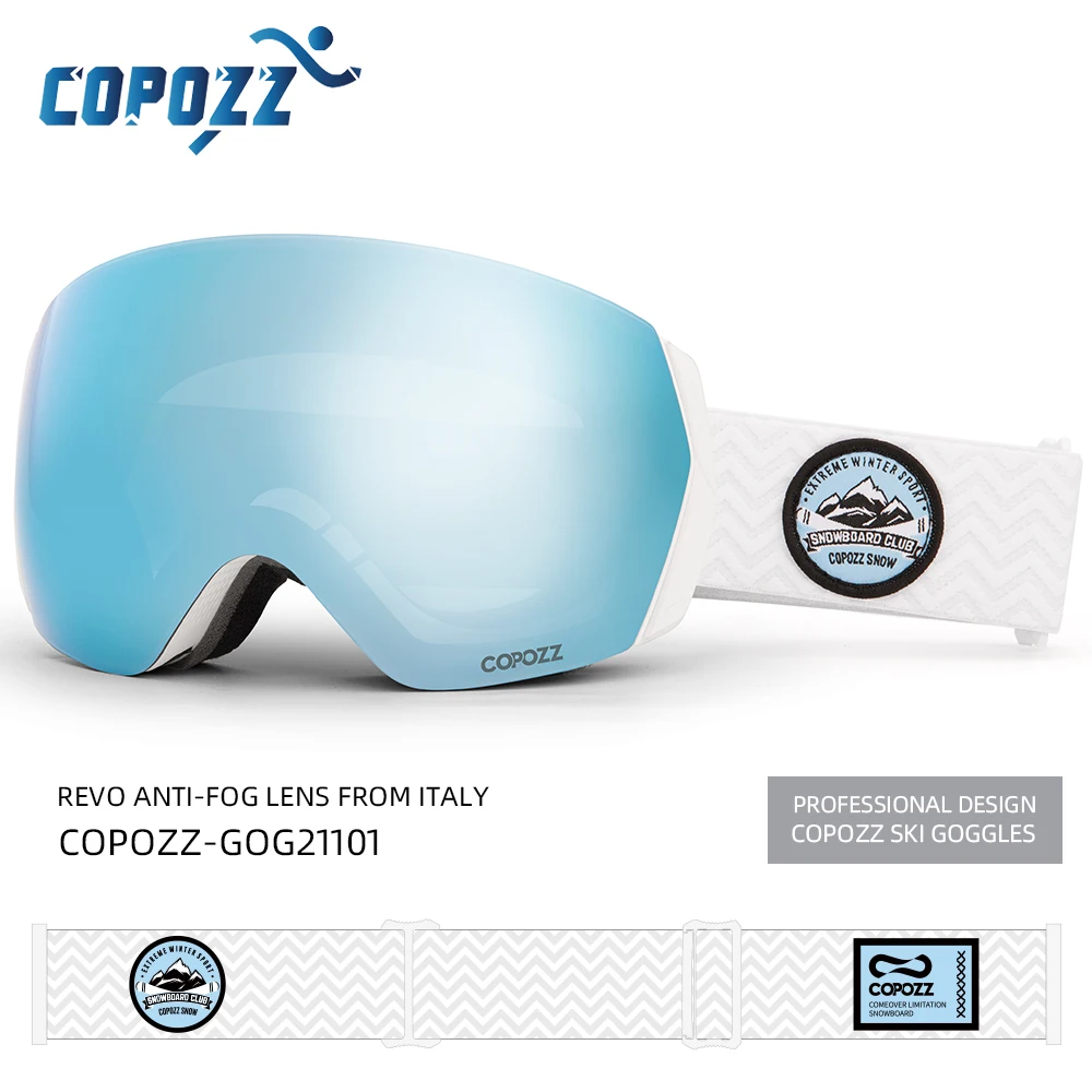 COPOZZ брендовые профессиональные лыжные очки двухслойные Анти-Туман UV400 для мужчин