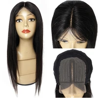 4x1 t part lace wig 14 to 32 inch straight indian human hair wigs middle part pre plucked hair line wigs with baby hair