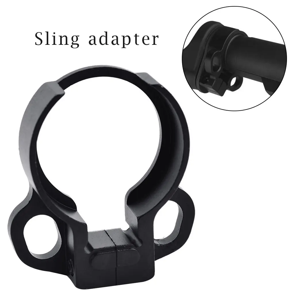 Тактическая Винтовка для страйкбола M4 AR 15 Слинг поворотный адаптер из