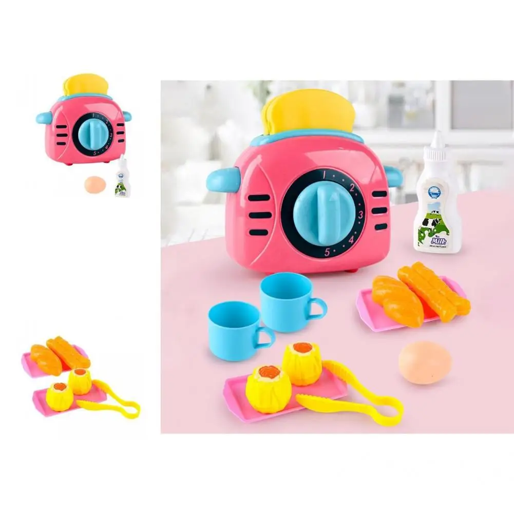 Kitchen Pretend Toy Solid Fun Entertaining Bread Maker Machine Game Educational Toy