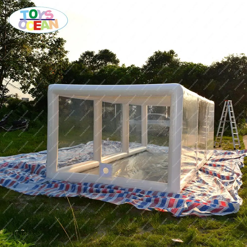 Прозрачный надувной автомобиль покрытие для гаража хранения пузырь