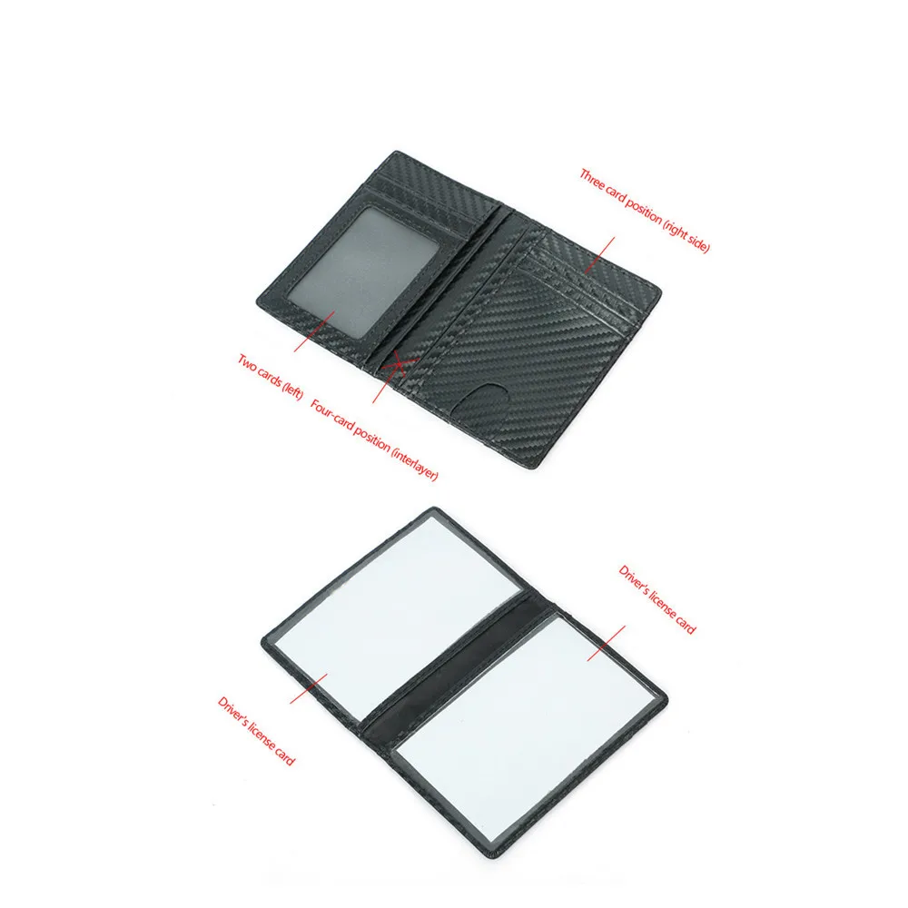 

Fashion Slim Credit Card Holder Thin Rfid Wallets Pu Leather Driver License Cover Card Holder Anti Protect Clip For Men