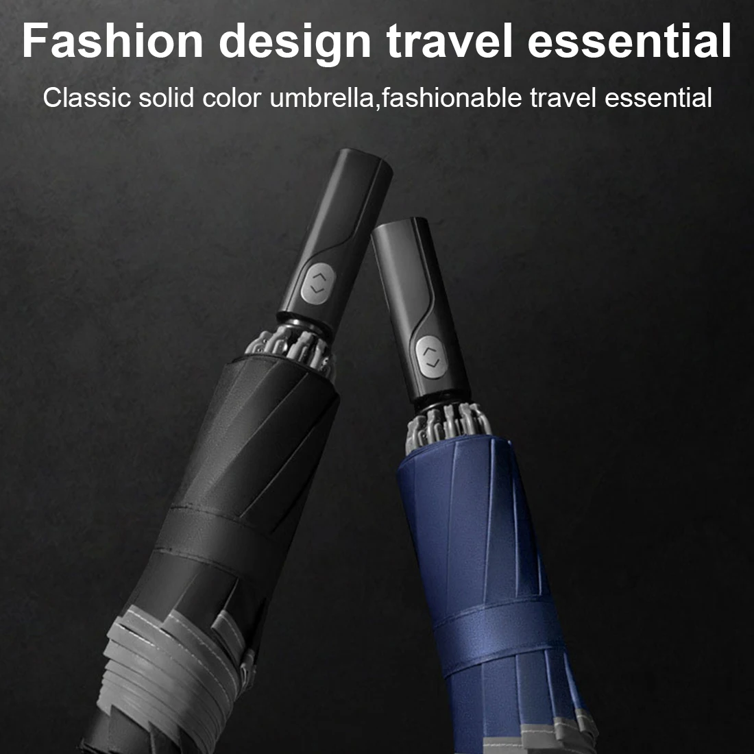 

Windproof Reverse Automatic 3Folding Umbrella Rain For Men Women 10 Ribs Reflective Stripe Portable Female Male Umbrella Parasol