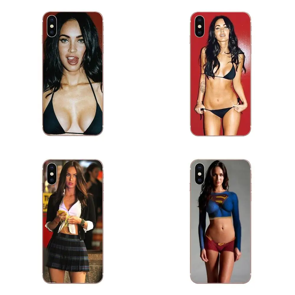 Megan Fox For Galaxy Alpha Note 10 Pro A10 A20 A20E A30 A40 A50 A60 A70 A80 A90 M10 M20 M30 M40 TPU Covers Capa | Мобильные телефоны