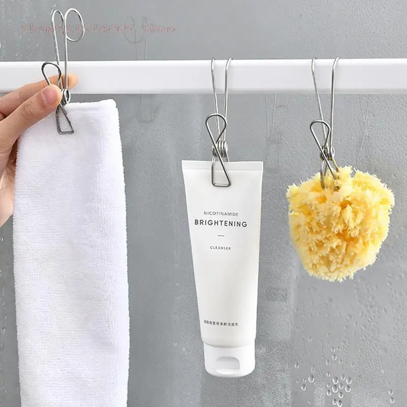 

5 шт., многофункциональная вешалка для полотенец из нержавеющей стали