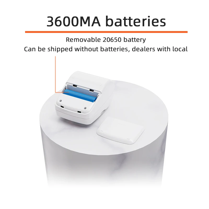

58mm bluetooth mini portable mobile thermal printer multi-interface time-sharing printing