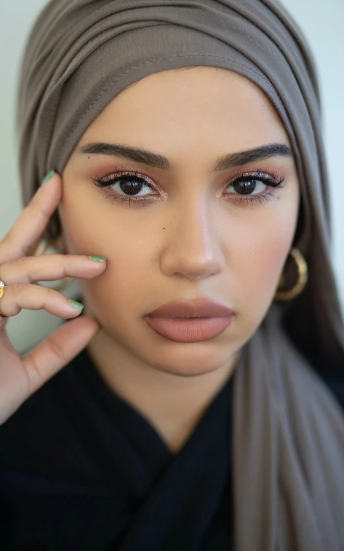 Хиджабы цвета хаки серого длинные шали ислам мусульманские хиджабы эластичные