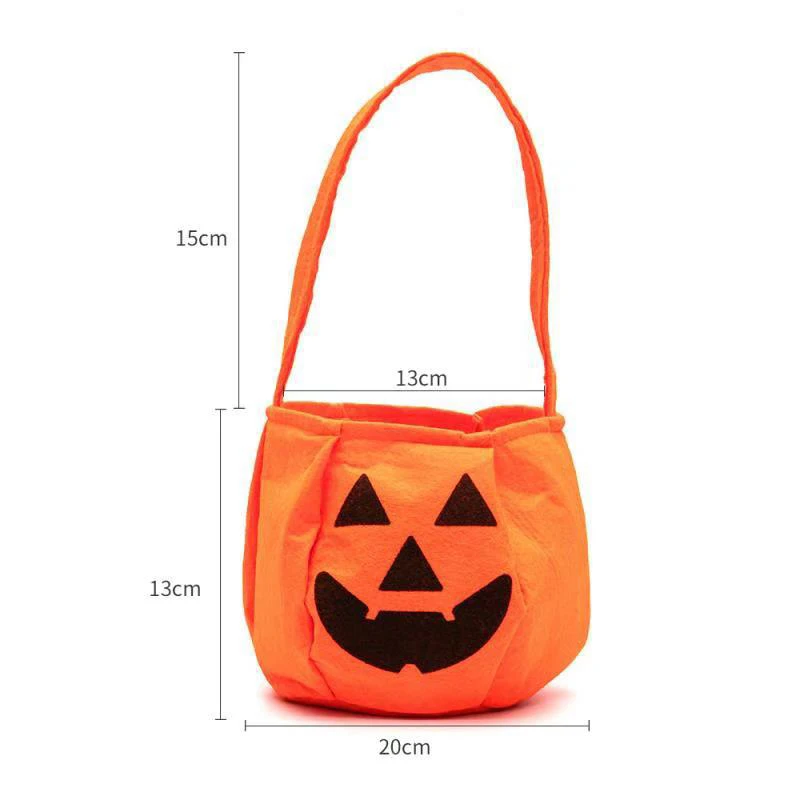 

Non-Woven Pumpkin Bag Halloween Three-Dimensional Portable Three-Dimensional Pumpkin Bag Props