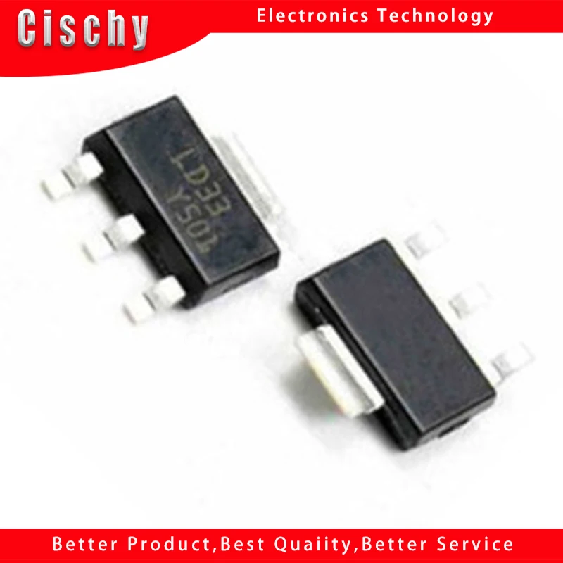 10 шт./лот LD1117S33TR LD1117S33CTR LD1117S33 LD33 SOT-223 _