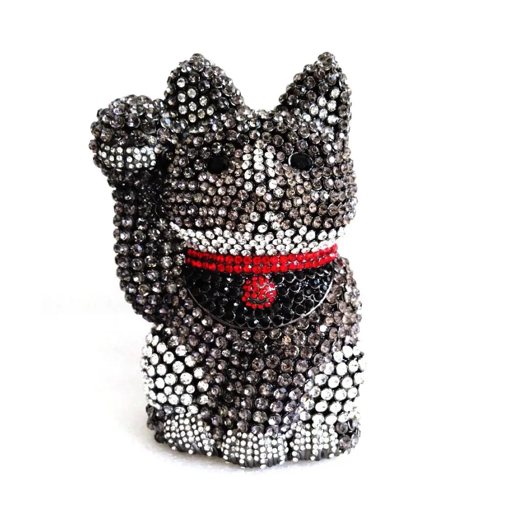 Пчела в муху Роскошная ручная инкрустированная Алмазная вечерняя сумка 3D