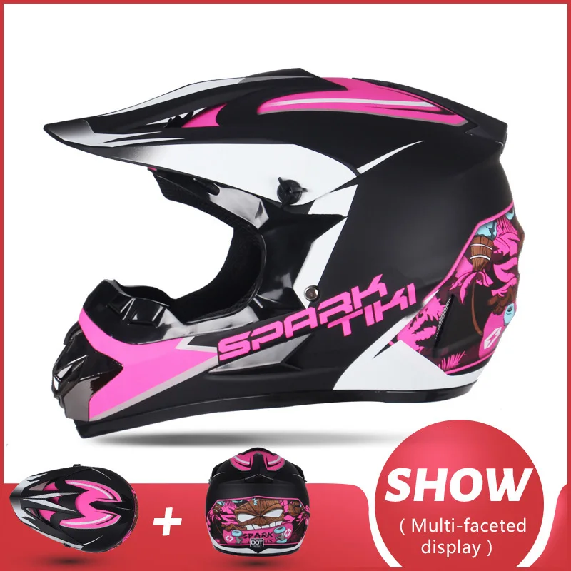 

Full Face Moto HelmOff-road Motorcycle Helmet DOT Motocross Professional Motorbike Racing Dirt Bike