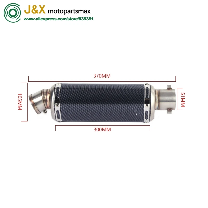 

For honda PCX125 PCX150 PCX 125 150 Motorcycle Scooter Exhaust Muffler Full System Modified Middle Link Pipe Slip On Escape