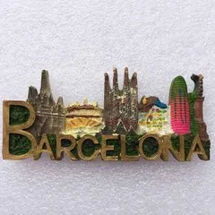 Барселона Испания 3D магнит на холодильник сувениры для путешествий домашнее