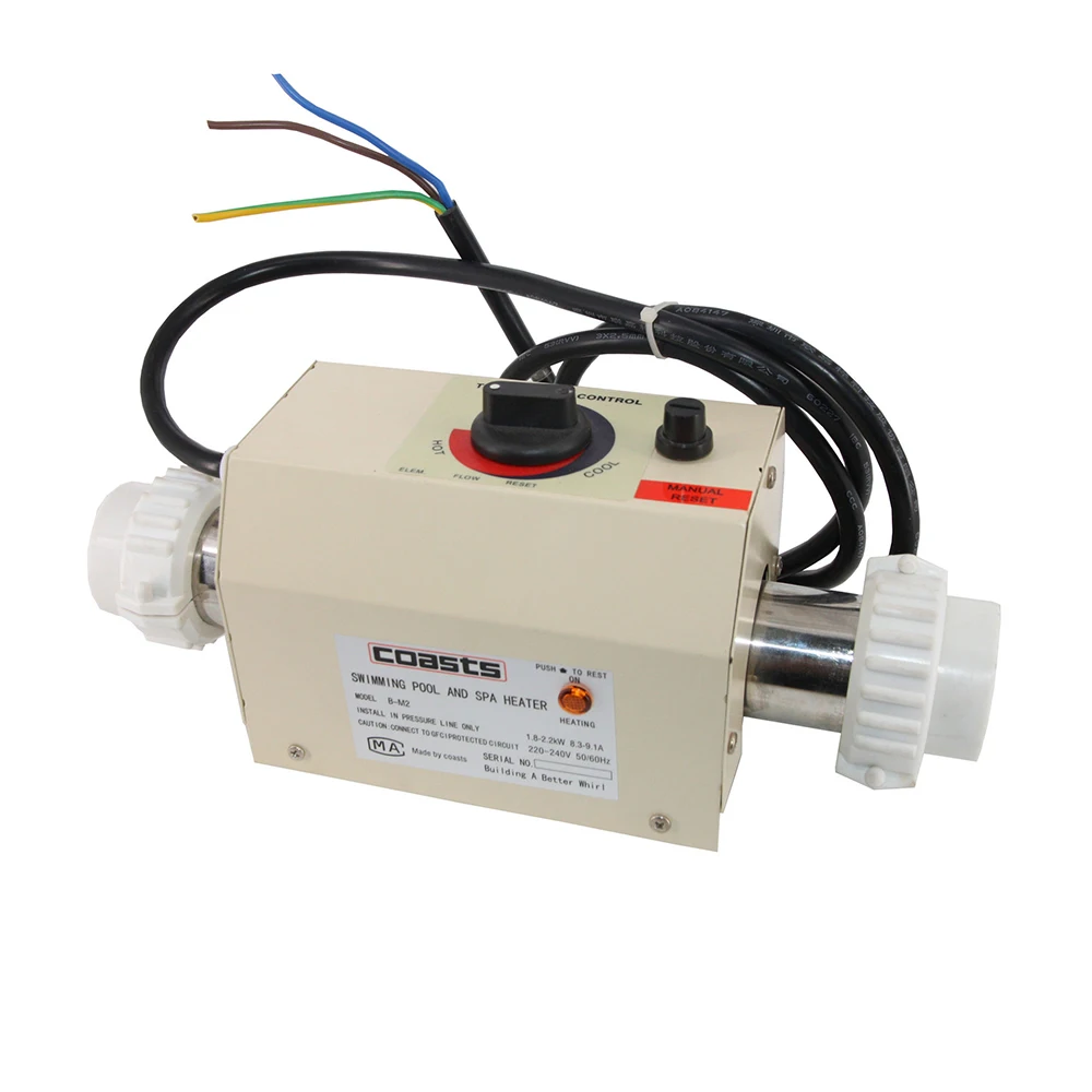 Электрический водонагреватель 220 В 3 кВт термостат для бассейна ванны спа-ванны