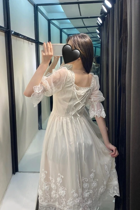 

Egg skirt French first love gentle wind FAIRY DRESS fairy super fairy summer long skirt ankle