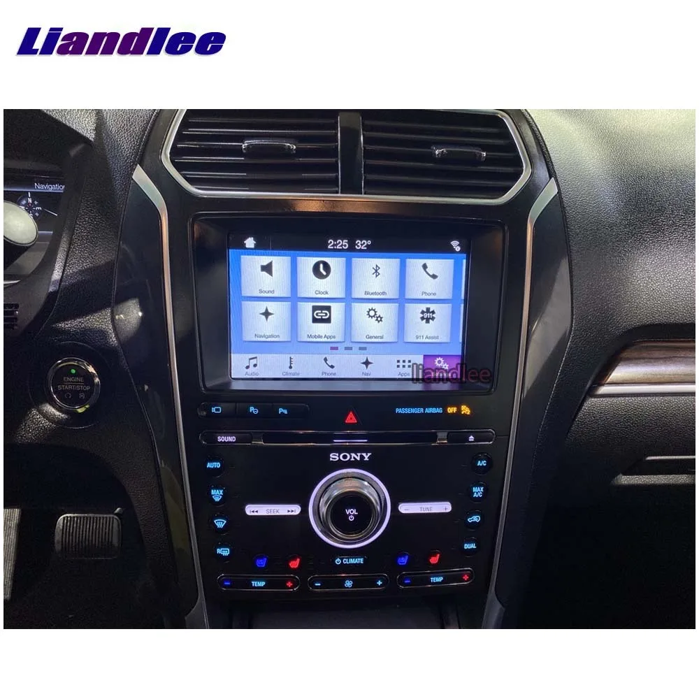 Для Ford Explorer 2011-2019 Автомобильная навигационная система GPS + радио TV DVD iPod BT 3G WIFI HD