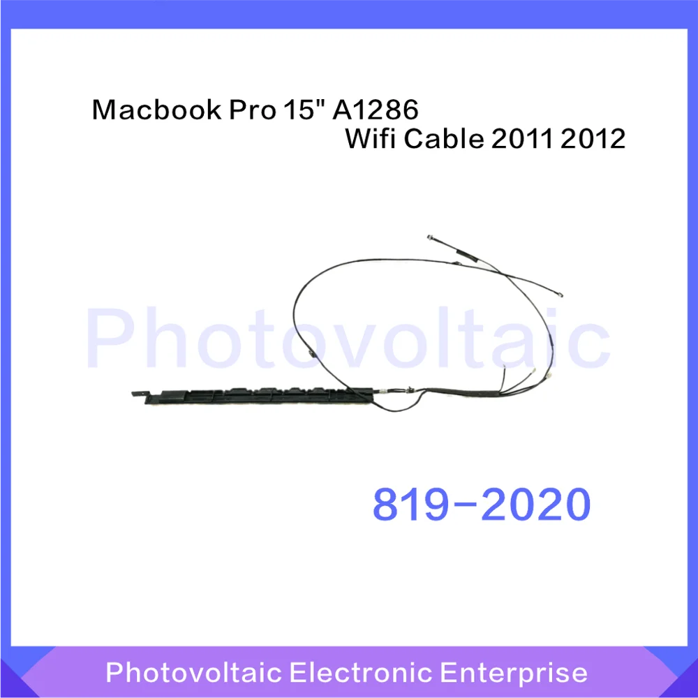 Оригинал для Macbook Pro 15 &quotA1286 Wifi bluetooth Антенна iSight камера кабель 2011 2012|Комплектующие