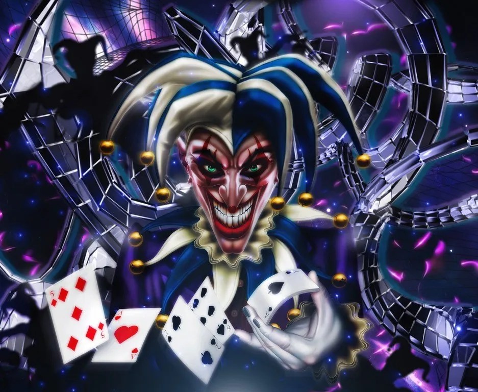 

JMINE Div 5D clowns покер полностью Алмазная роспись наборы для вышивки крестиком Высококачественная портретная 3D краска алмазами