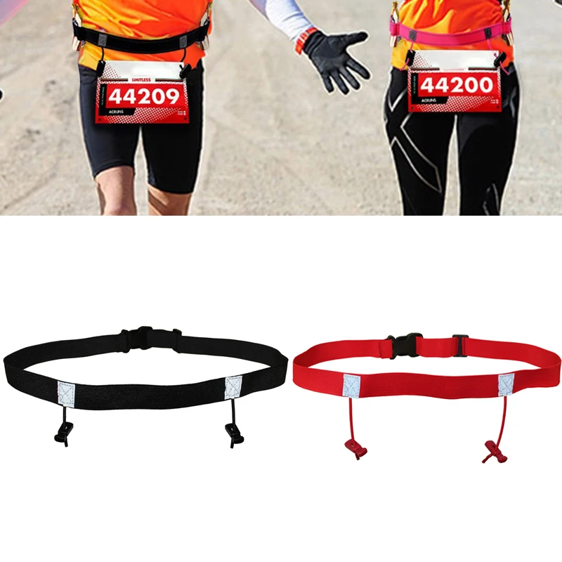 

Newly Race Number Belt Waist Belts for Running Cycling Triathlon Marathon