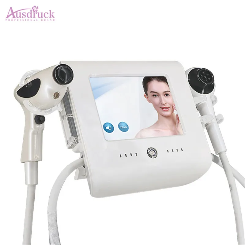 

EU Tax Free 2 In 1 Body Shaping Skin Tightening Vacuum Cooling Focused RF Thermolift For Face Lifting Beauty Device