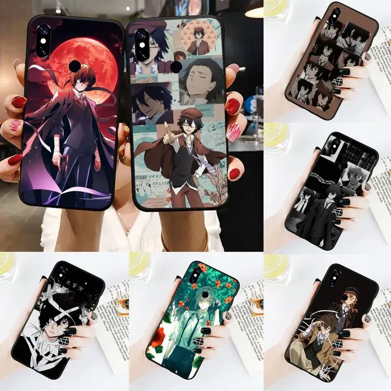 

Bungou Stray Dogs Japan anime Phone Case For Xiaomi Redmi note 7 8 9 t max3 s 10 pro lite funda funda coque shell