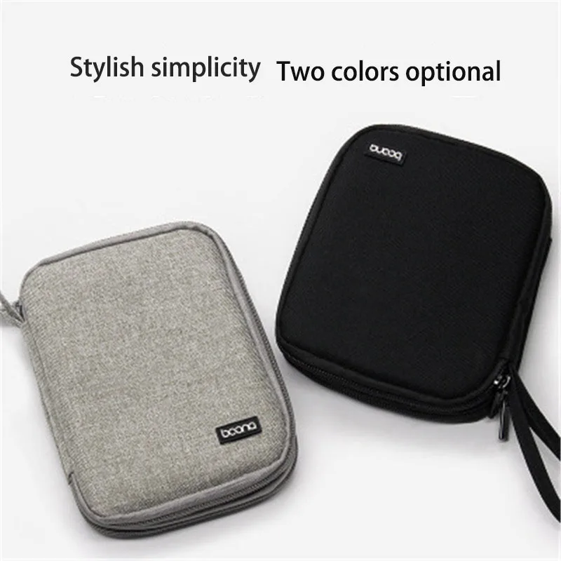 Дорожные электронные аксессуары Кабельный органайзер сумка Портативный чехол sd