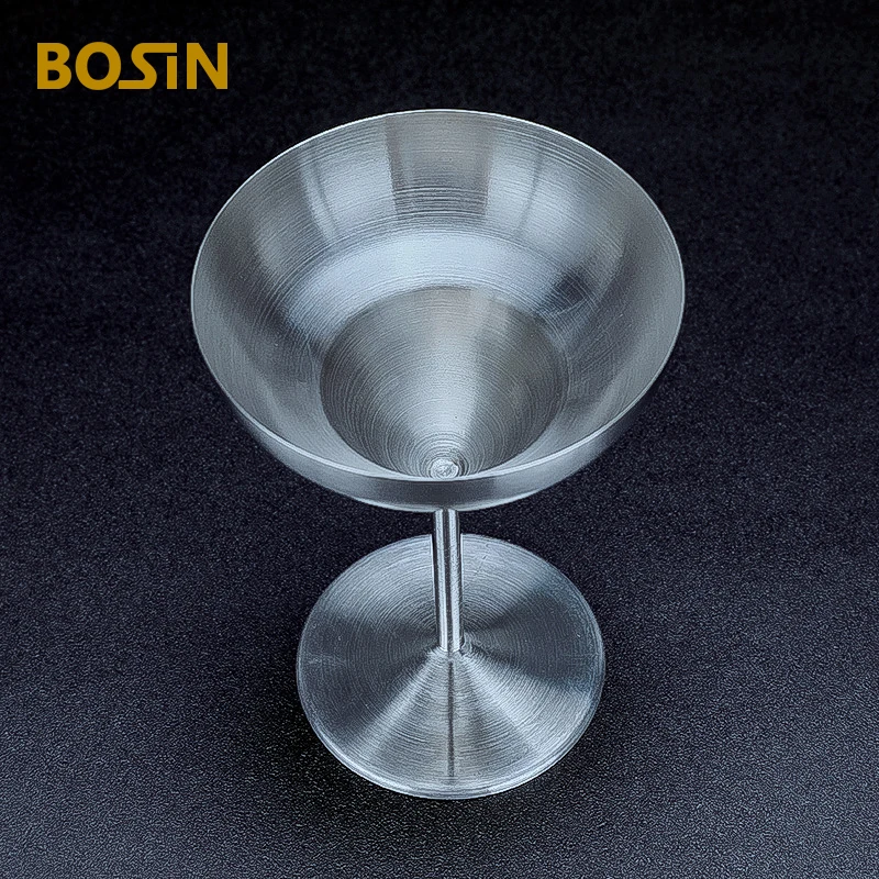 1 шт. бокал для коктейлей и мартини из нержавеющей стали металлический маргариты