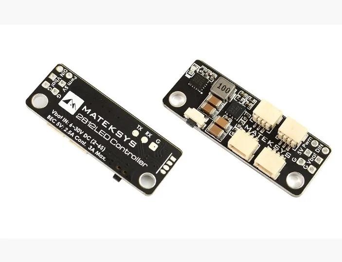 Matek System 2812LED Controller 2-6S LED Control Module with 5V BEC / 2812 &amp 2812ARM-4 Light 2812ARM-6 | Игрушки и хобби