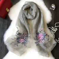 new style plaid warm cashmere luxury knitted spring winter women scarf scarves shawls white