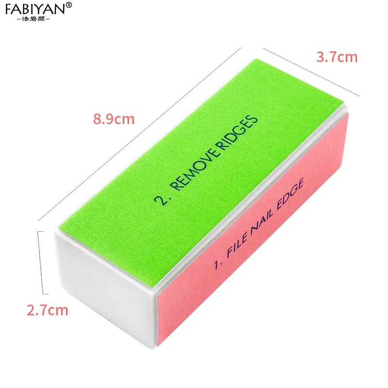 10 шт./лот 4 сторонние блочные напильники шлифовальный буфер Полировальный