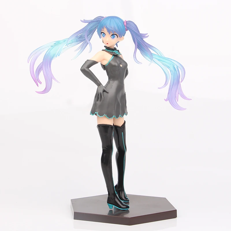 Фигурка аниме Hatsune Miku розовая Сакура фигурка из ПВХ Игрушечная модель для девочек