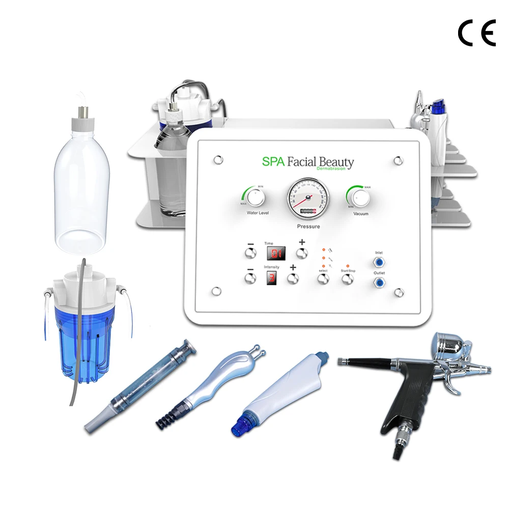 Био лифтинг лица + кислородный пистолет распылитель воды Hydra дермабразия