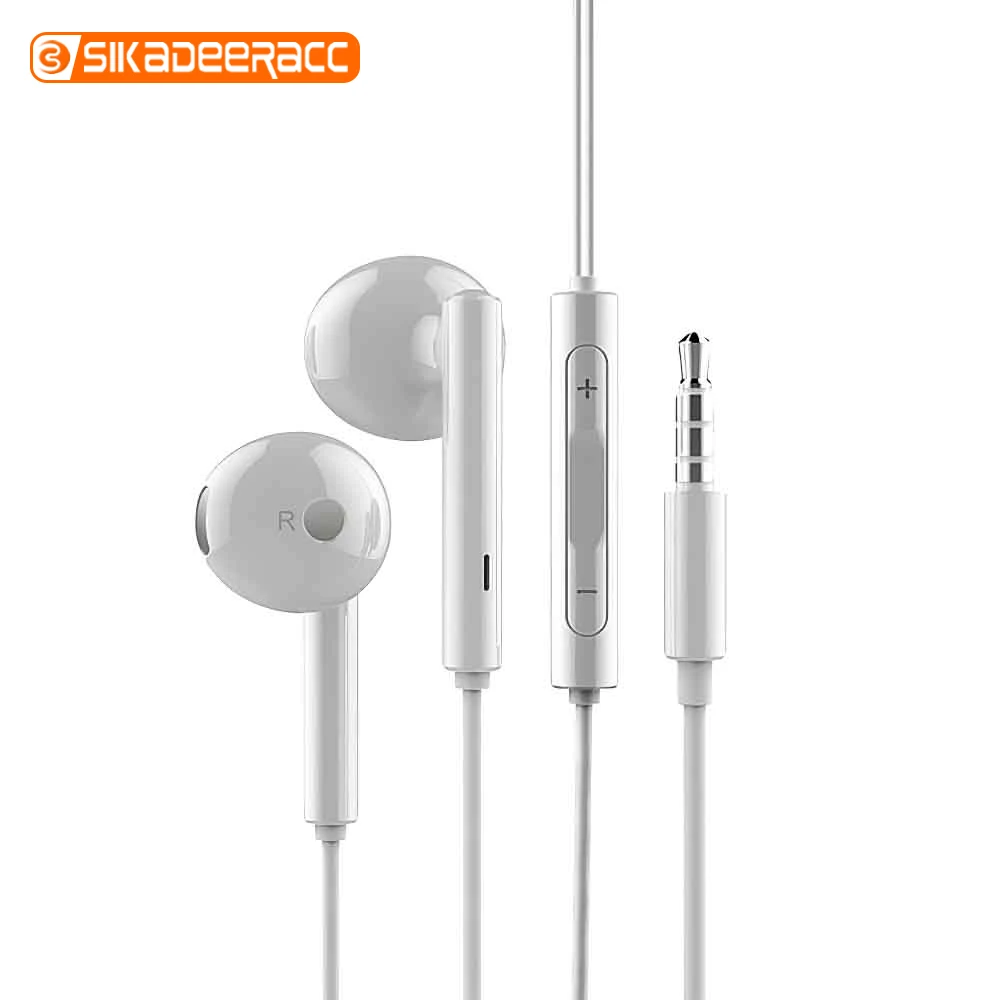 Спортивные наушники вкладыши гарнитура с управлением музыкой басами игровые