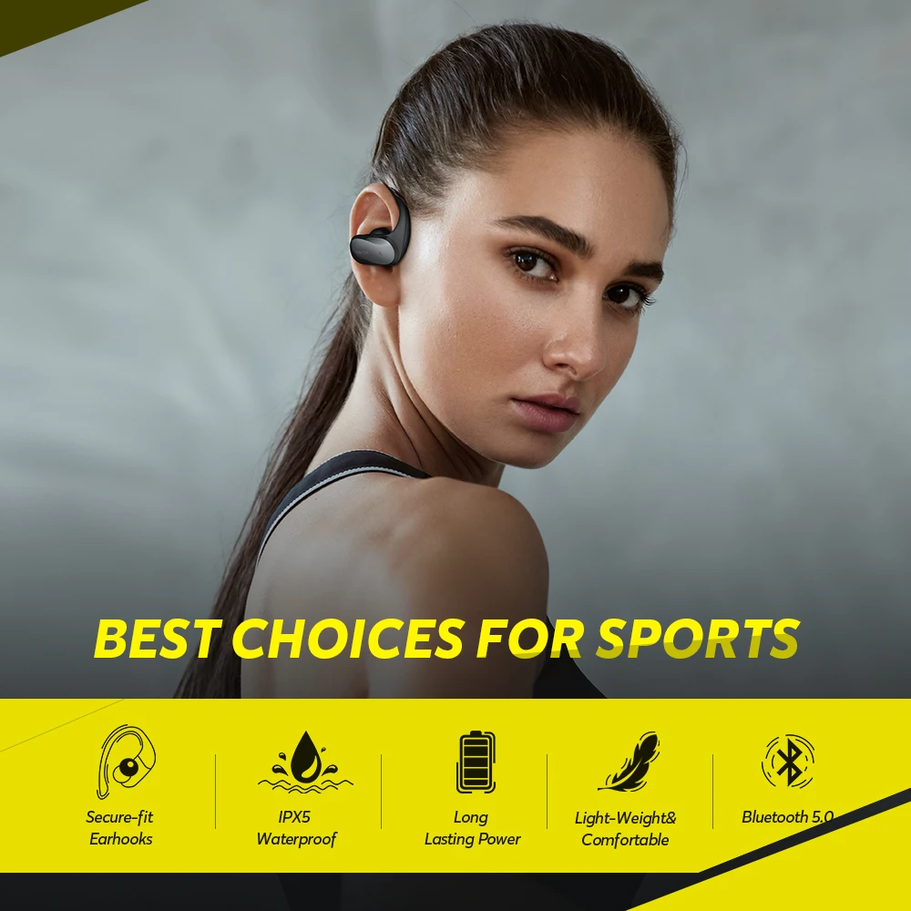 TWS-наушники DACOM Athlete Pro с гибридным драйвером Hi-Fi Bluetooth Беспроводные стереонаушники