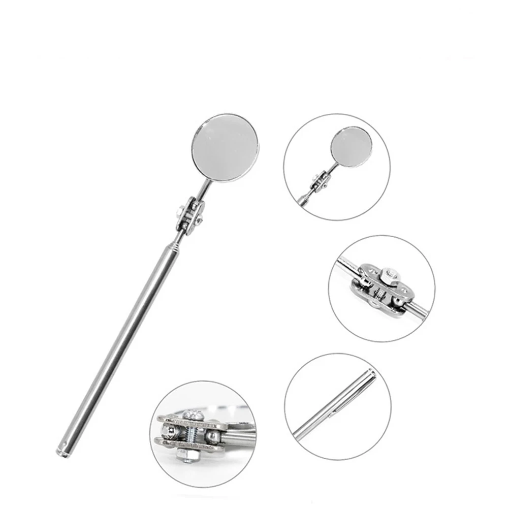 30/50mm Car Maintenance Inspection Mirror Universal Folding Telescopic Reflector Size Welding Chassis Tool | Автомобили и