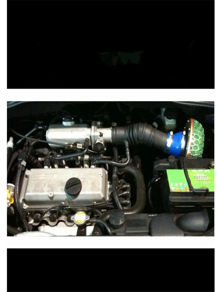 Универсальный зеленый губчатый воздушный фильтр для холодного воздуха Toyota Corolla