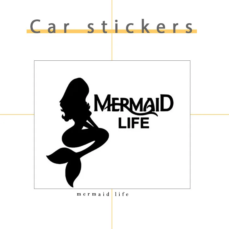 Автомобильные наклейки NOANS русалка на окна и двери для Volkswagen VW Polo Golf 4 5 7 6 Opel Astra h g j