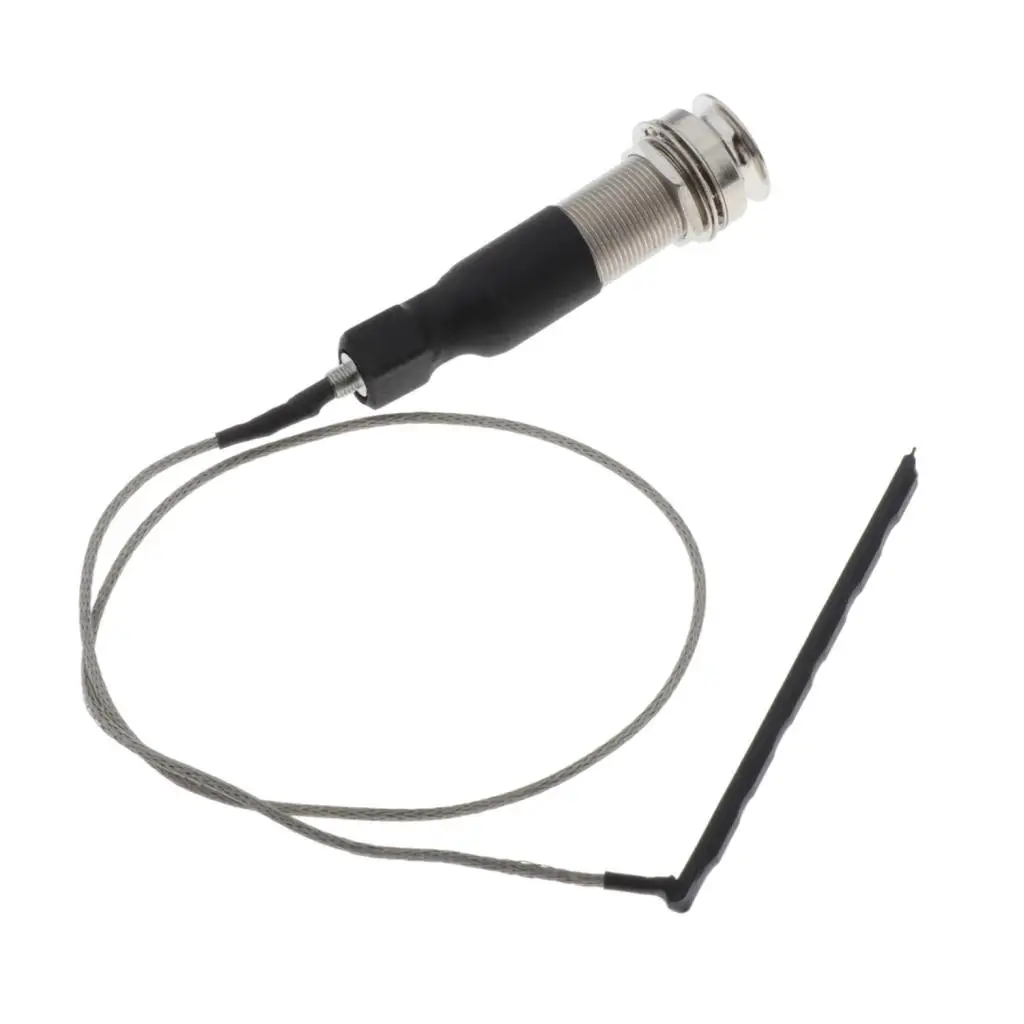 

Guitar Passive Piezo Pickups End Pins 6.35mm For Acoustic Guitar Repalcement