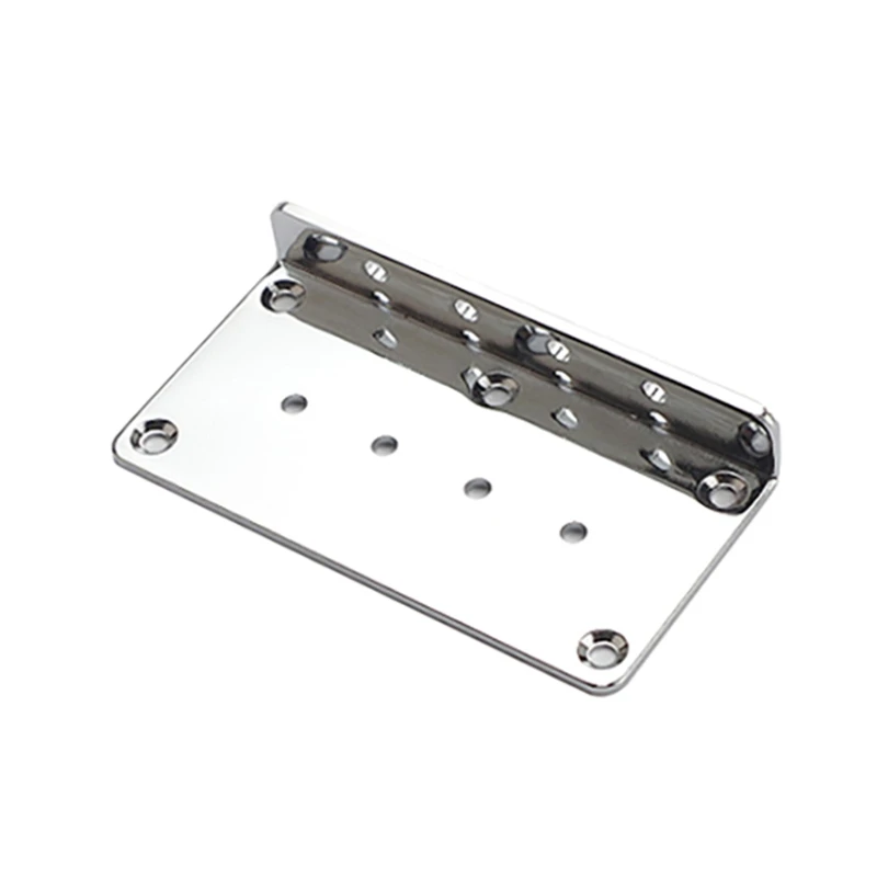 

Durable Iron 4 String Guitar Bridge Baseplate for Bass Guitar Parts DIY Accessories