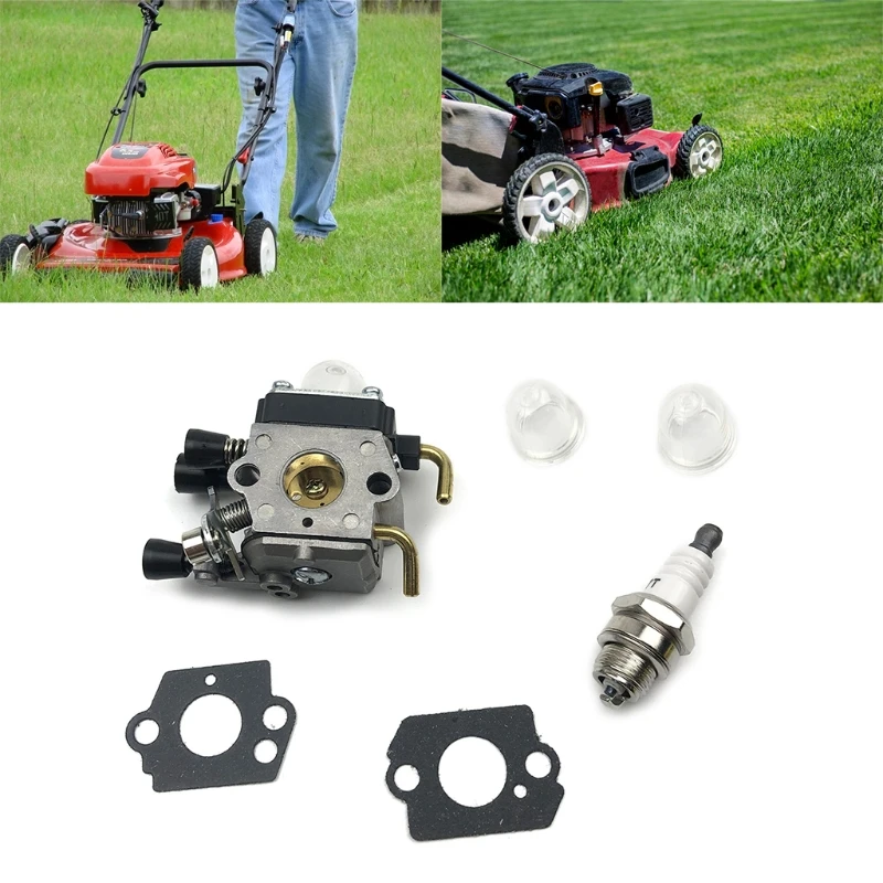 

6Pieces/Set Carburetor Assembly Compatible with STIHL-FC55 FC75 FC85 FS310 FS38 FS45 FS45C Home Garden Carburetor