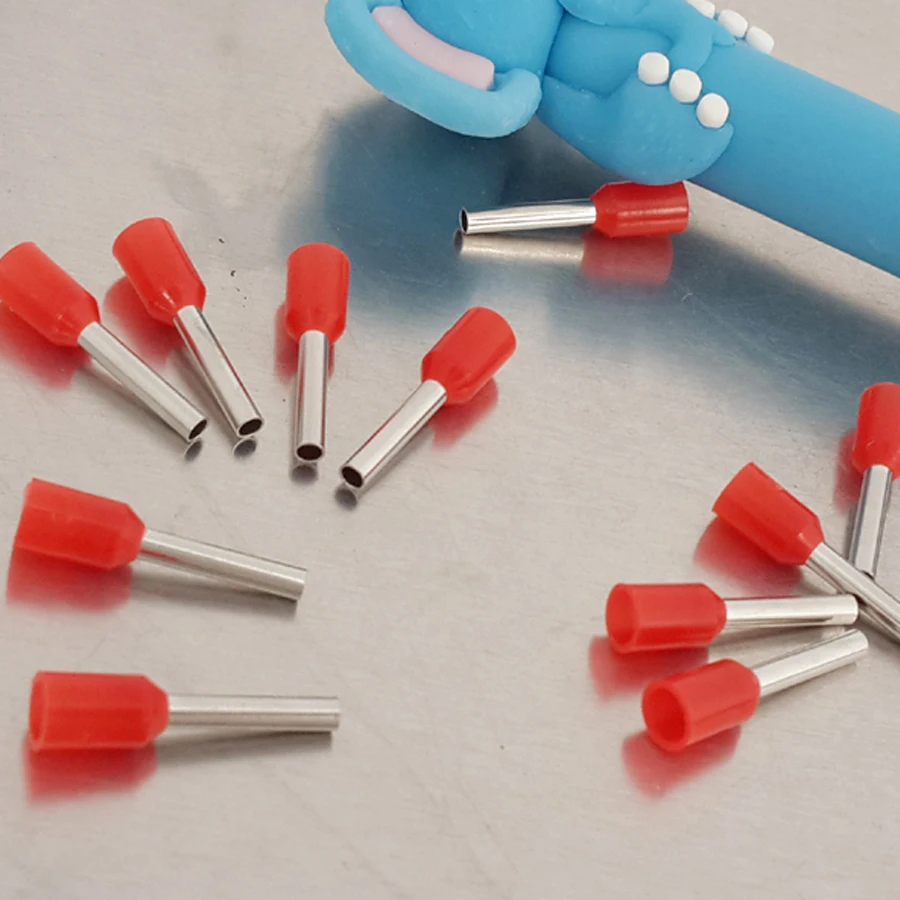 100/500 шт. концевые обжимные соединители для проводов 6 мм № 22 18 20 24 AWG|Терминалы| |